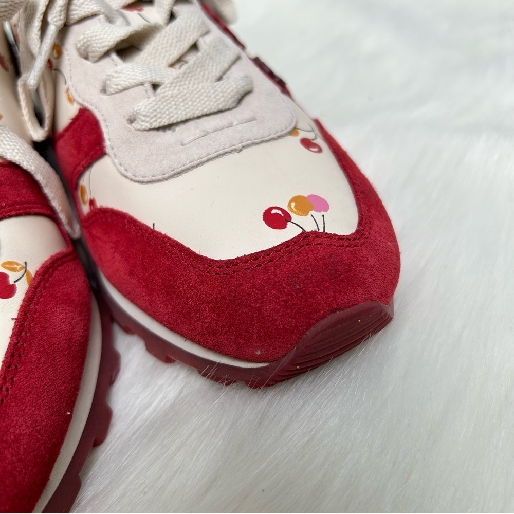 Coach Rare C125 Unicorn Cherry Embellished Sneakers - Picture 3 of 10